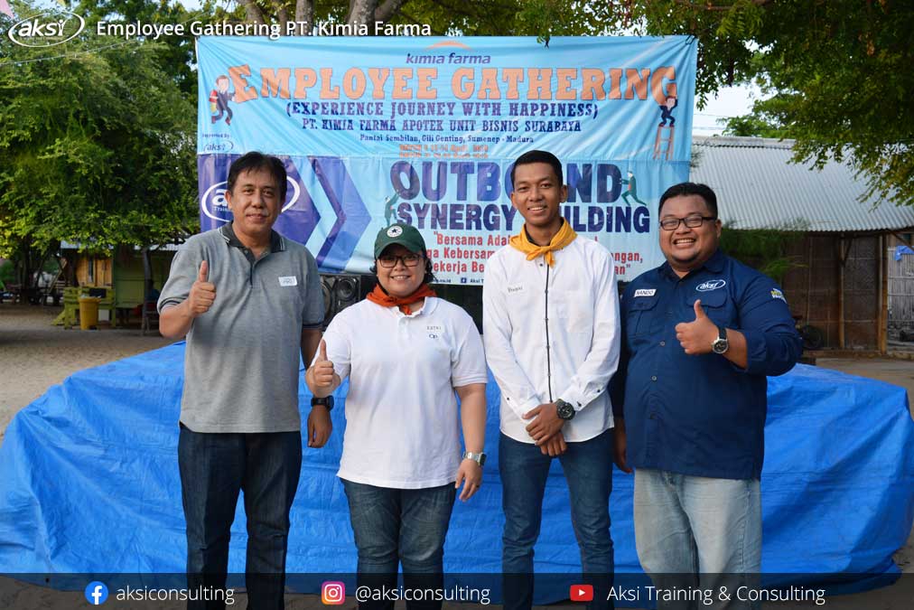 Outbound Creative Building – PT. Kimia Farma Surabaya