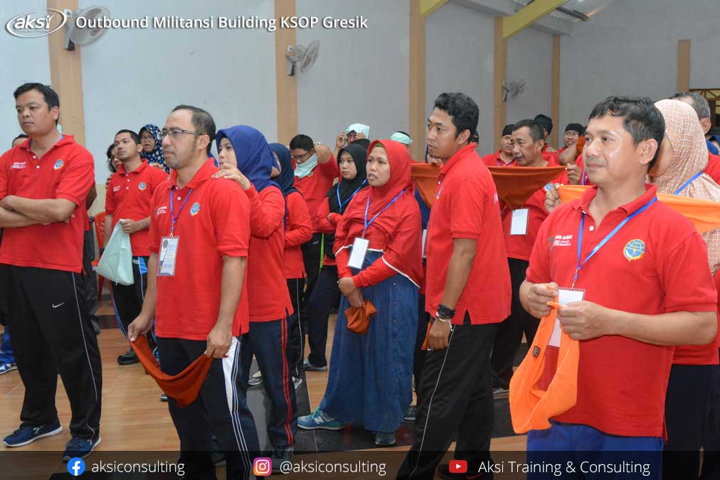 Outbound Militansi Building KSOP Gresik